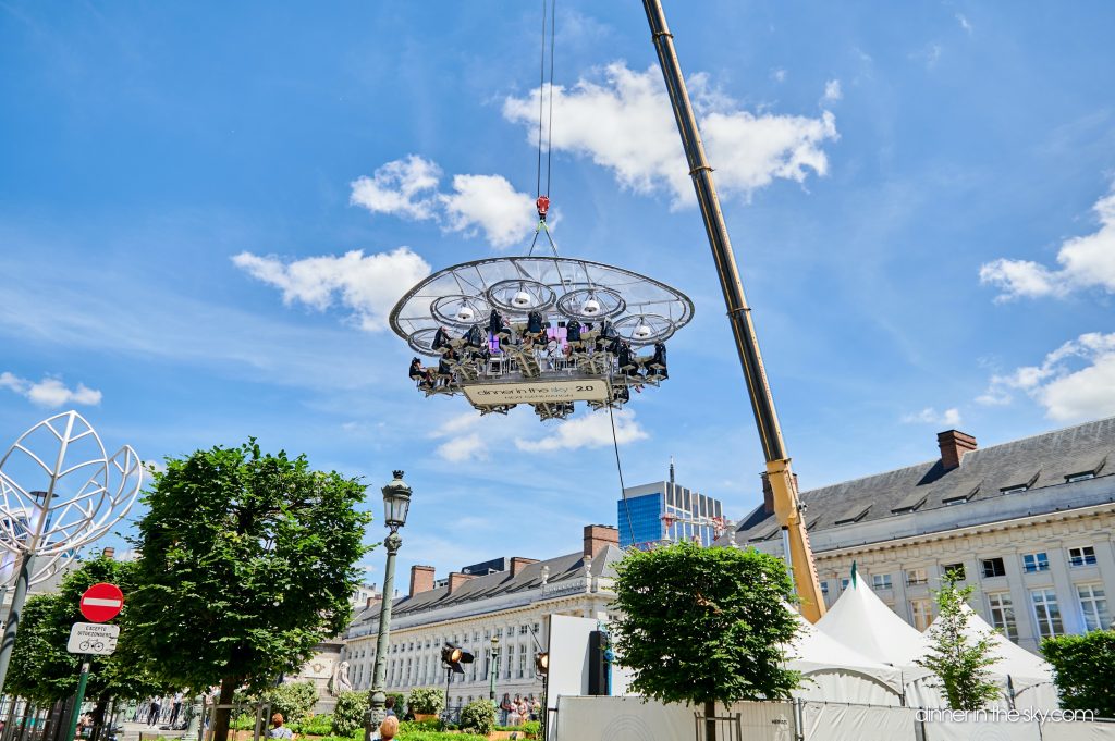 Dinner in the sky Erlebnis Gutschein